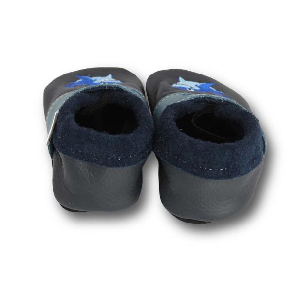 Krabbelschuhe freundlicher Hai